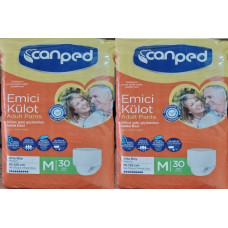 Canped Emici Külot Orta Boy (Medıum) Hasta Bezi 2x30=60 Adet