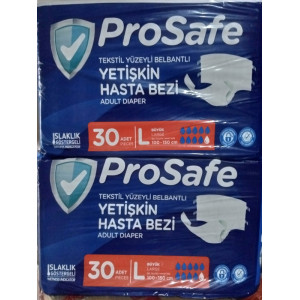 PROSAFE HASTA ALT BEZİ  BAĞLAMA LARGE  TEXTİL YÜZEY 100-150 CM  2X30=60 ADET