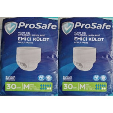 Prosafe Emici Külot Medıum Hasta Alt Bezi  60 Adet (2x30)  80-120 cm