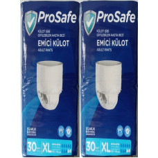 Prosafe Emici Külot Hasta Bezi X-LARGE  Beden 60 Adet (2x30)  130-170 CM