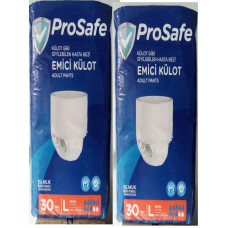 Prosafe Emici Külot Hasta Bezi LARGE  Beden 60 Adet (2x30)  110-150 CM